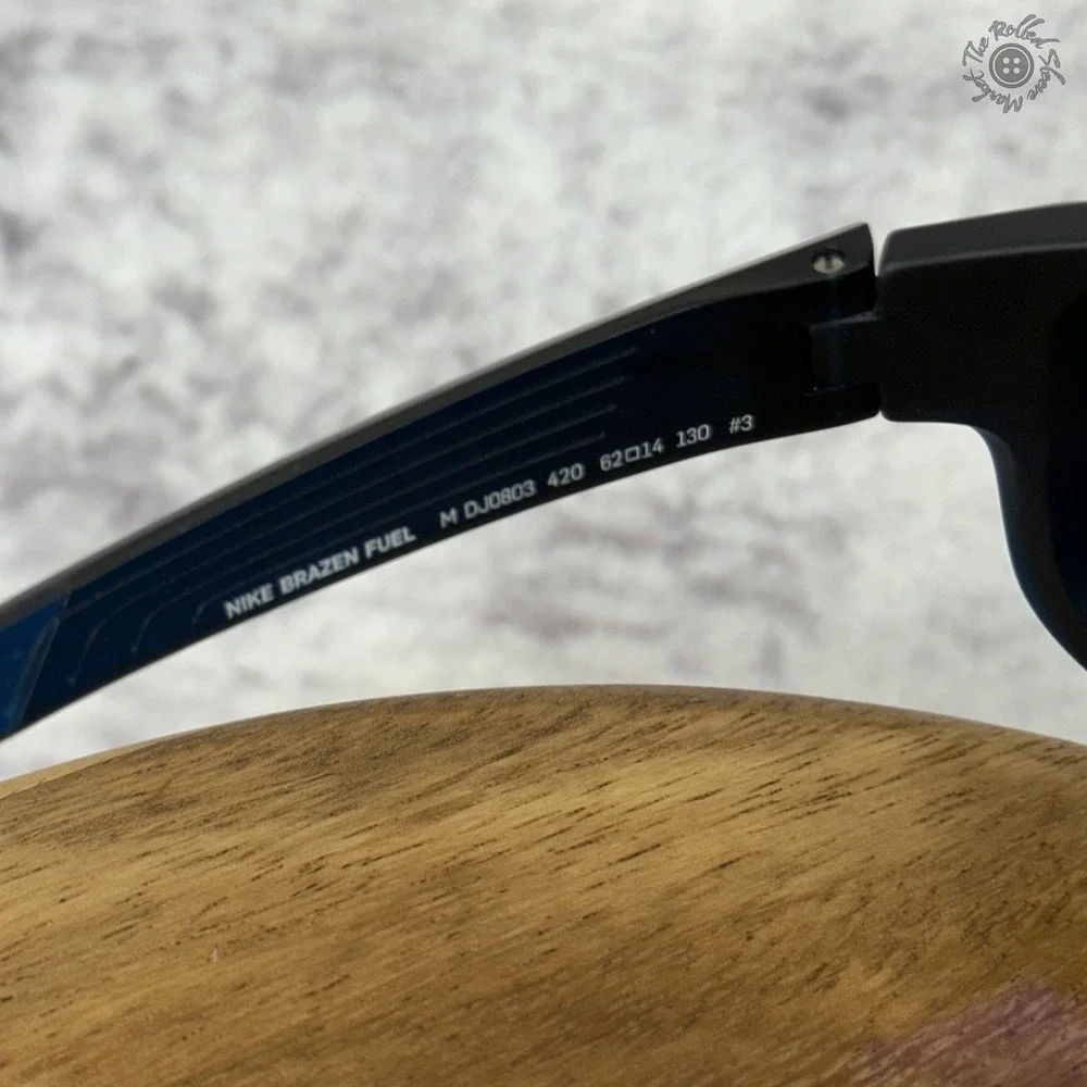 New - Nike Maverick Free CU3745 021 Sunglasses Matte Dark Gray Blue‎ Mirror